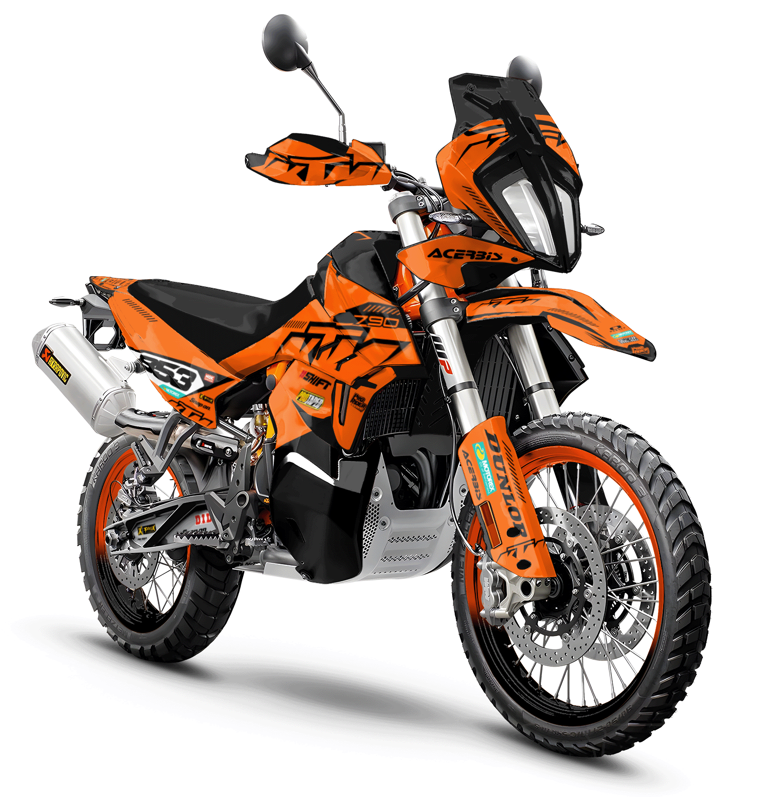 Nojak Full Graphics Kit KTM 790/890 ADVENTURE