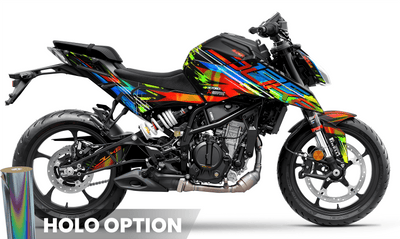 KTM DUKE 125 Full Graphics Kit | Urbano