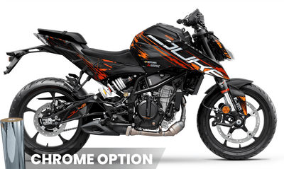 KTM DUKE 125 Full Graphics Kit | Midnight
