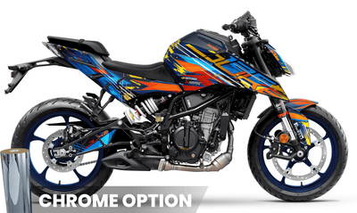 KTM DUKE 125 Full Graphics Kit | Edizion