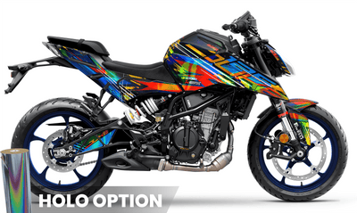 KTM DUKE 125 Full Graphics Kit | Edizion