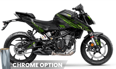 KTM DUKE 125 Full Graphics Kit | Biozard