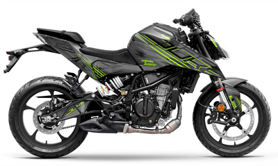 KTM DUKE 125 Full Graphics Kit | Biozard