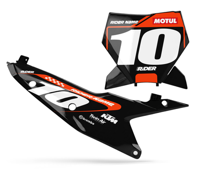 KTM Custom Number Plates | WARP