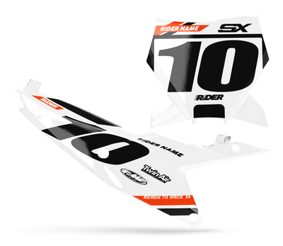 KTM Custom Number Plates | FRAME
