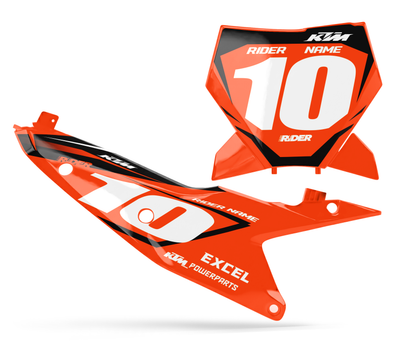 KTM Custom Number Plates | FLASH