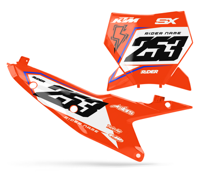 KTM Custom Number Plates | RUSH