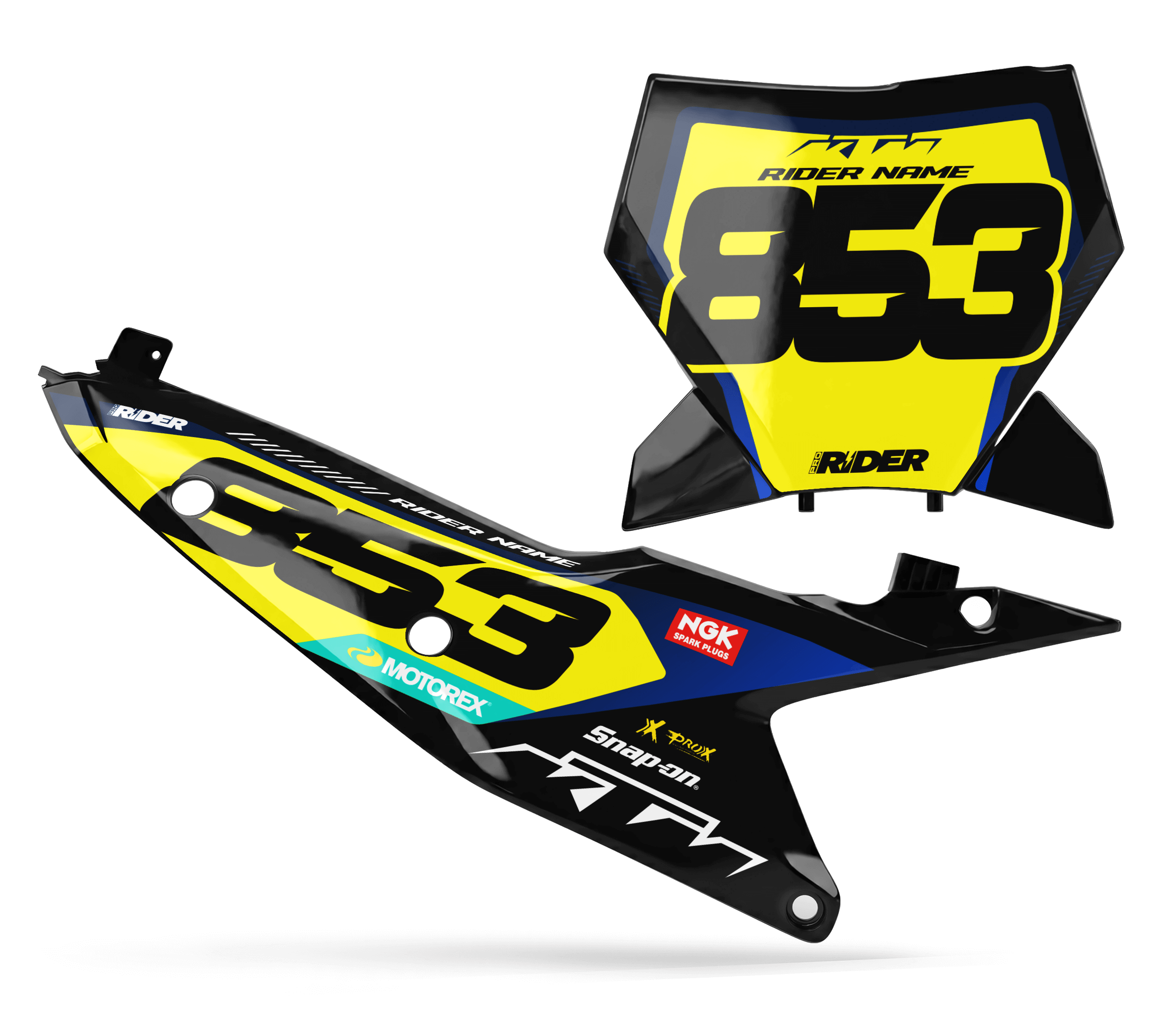 KTM Custom Number Plates | FOCUS