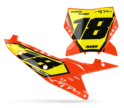 KTM Custom Number Plates | TRACK