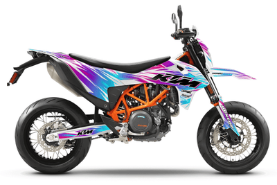 KTM SUPERMOTO Full Graphics Kit | Savage