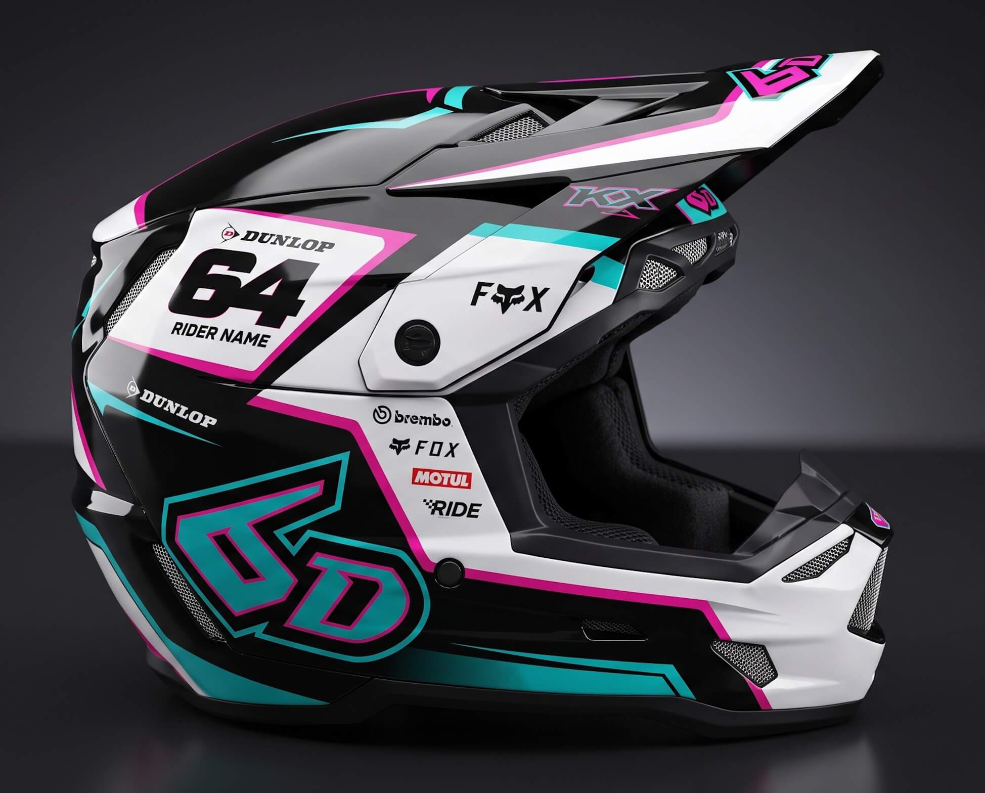 Helmet Graphics | DUVIN | ProRiderDesign