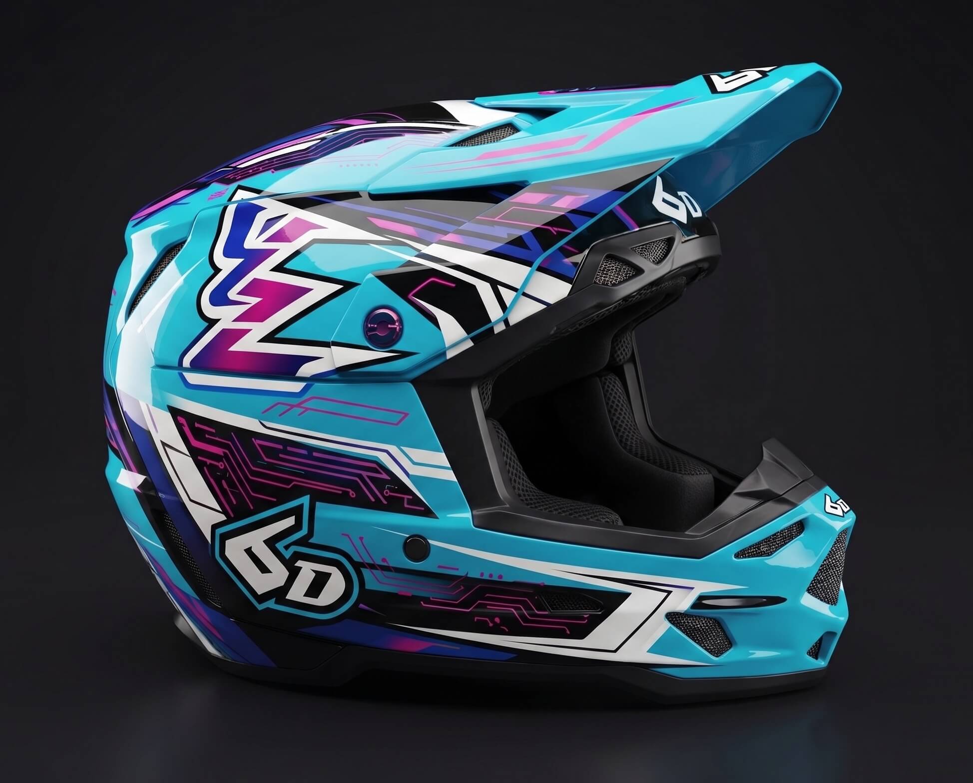 Helmet Graphics | NYXOS | ProRiderDesign