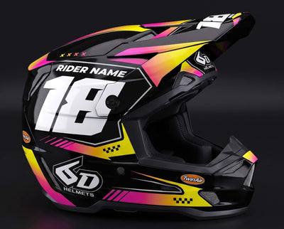 Helmet Graphics | RUVIX | ProRiderDesign