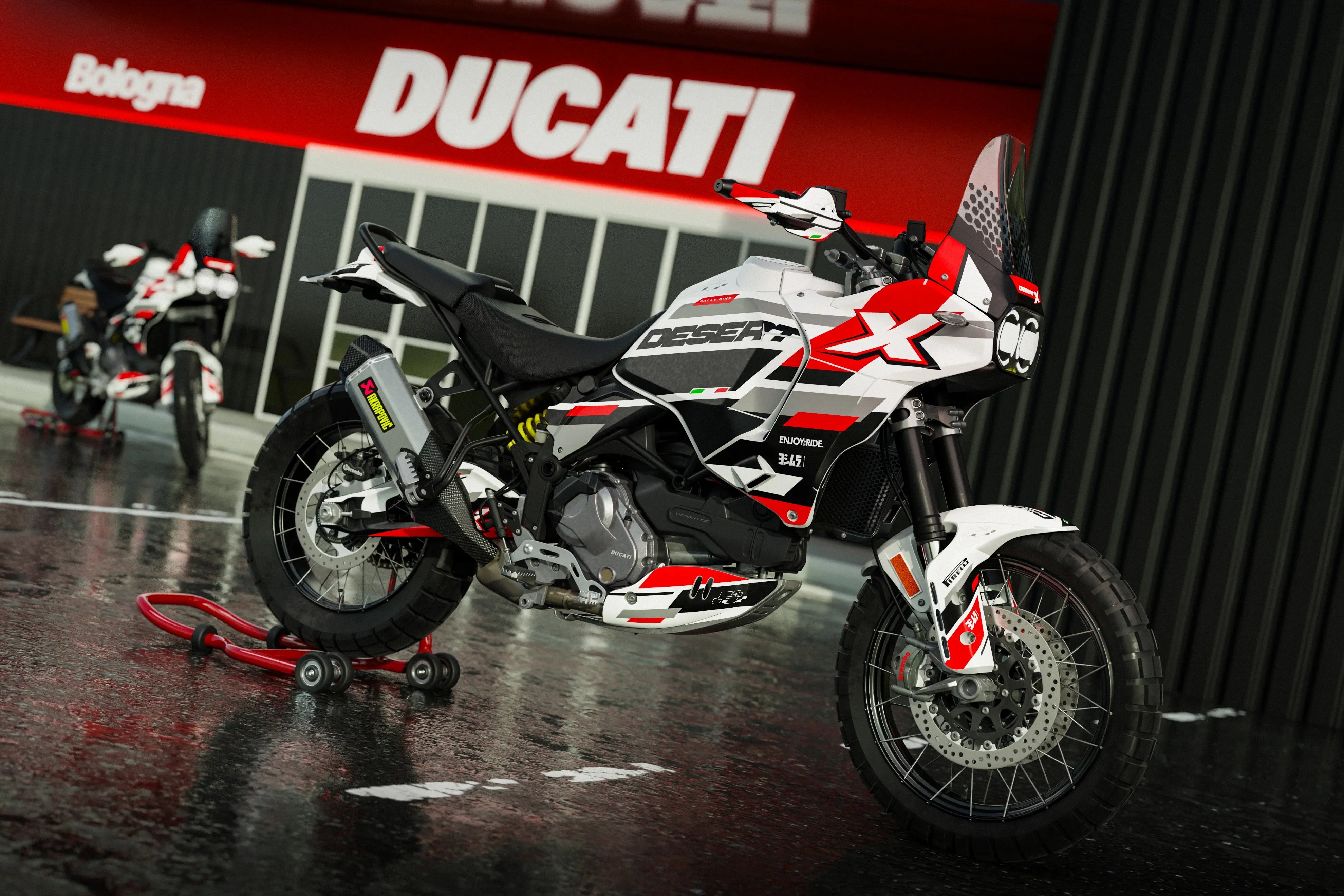 Ducati Desert X Full Graphics Kit | Kantoro