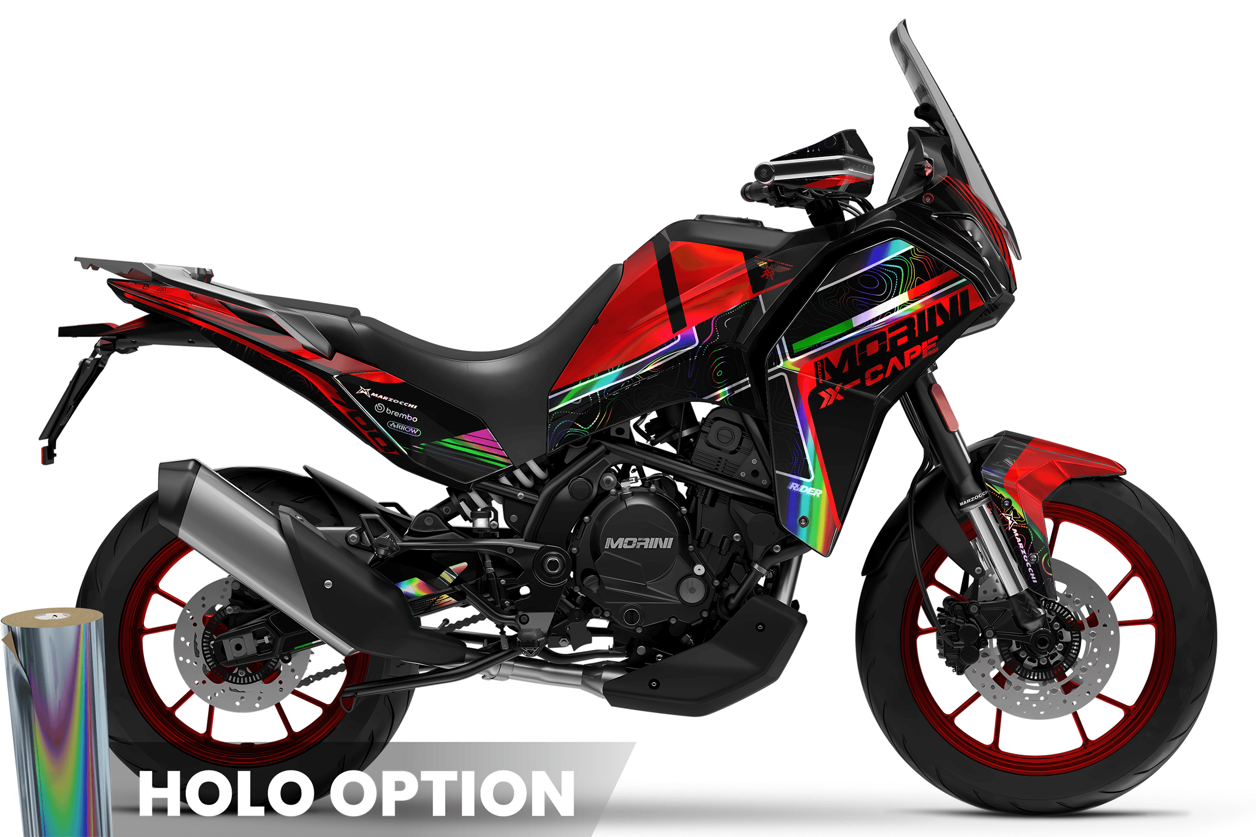 MOTO MORINI X-CAPE 650/700 Full Graphics Kit | Corsita