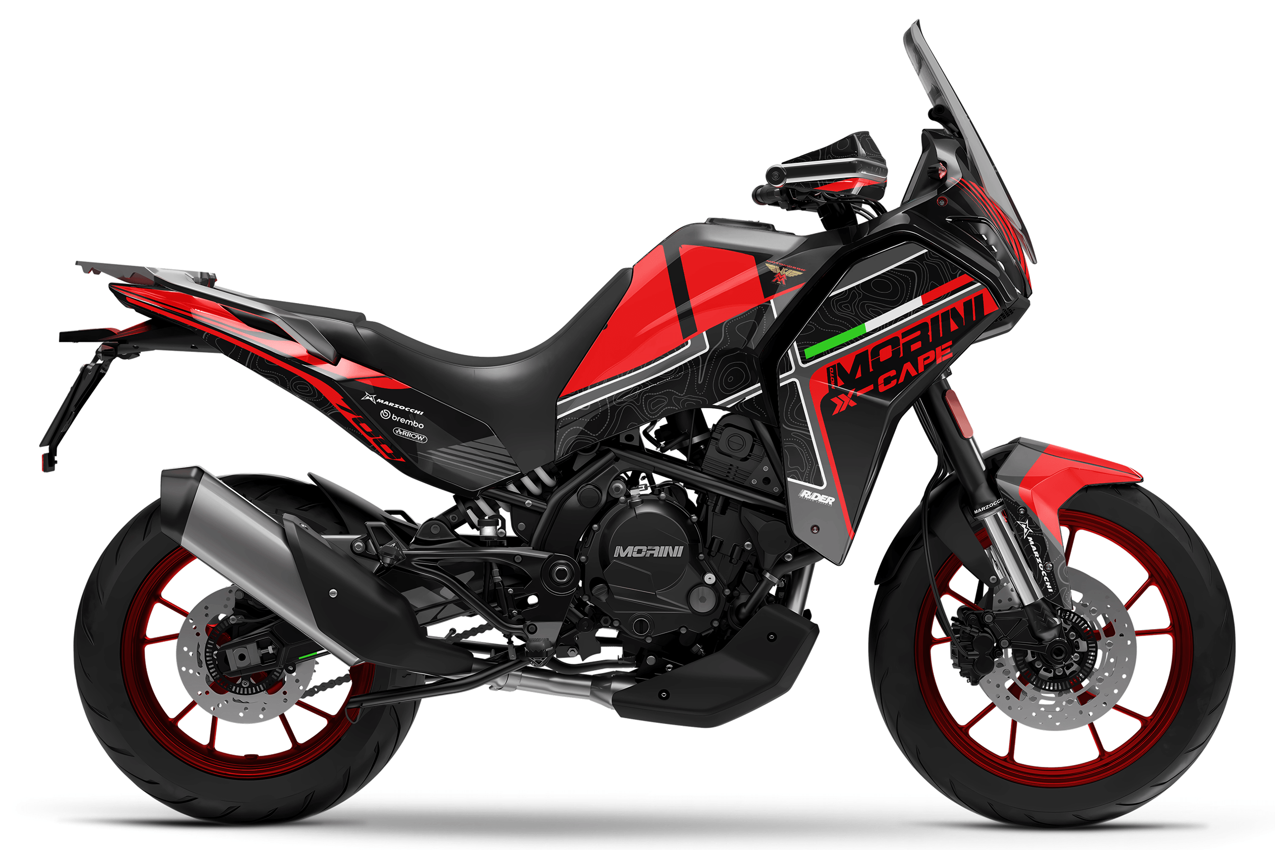 MOTO MORINI X-CAPE 650/700 Full Graphics Kit | Corsita