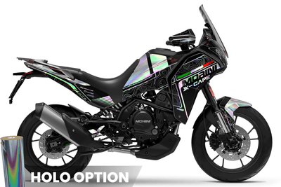 MOTO MORINI X-CAPE 700 Full Graphics Kit | Pista Blanca