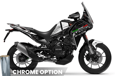 MOTO MORINI X-CAPE 700 Full Graphics Kit | Pista Blanca