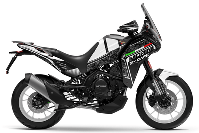 MOTO MORINI X-CAPE 650/700 Full Graphics Kit | Pista Blanca