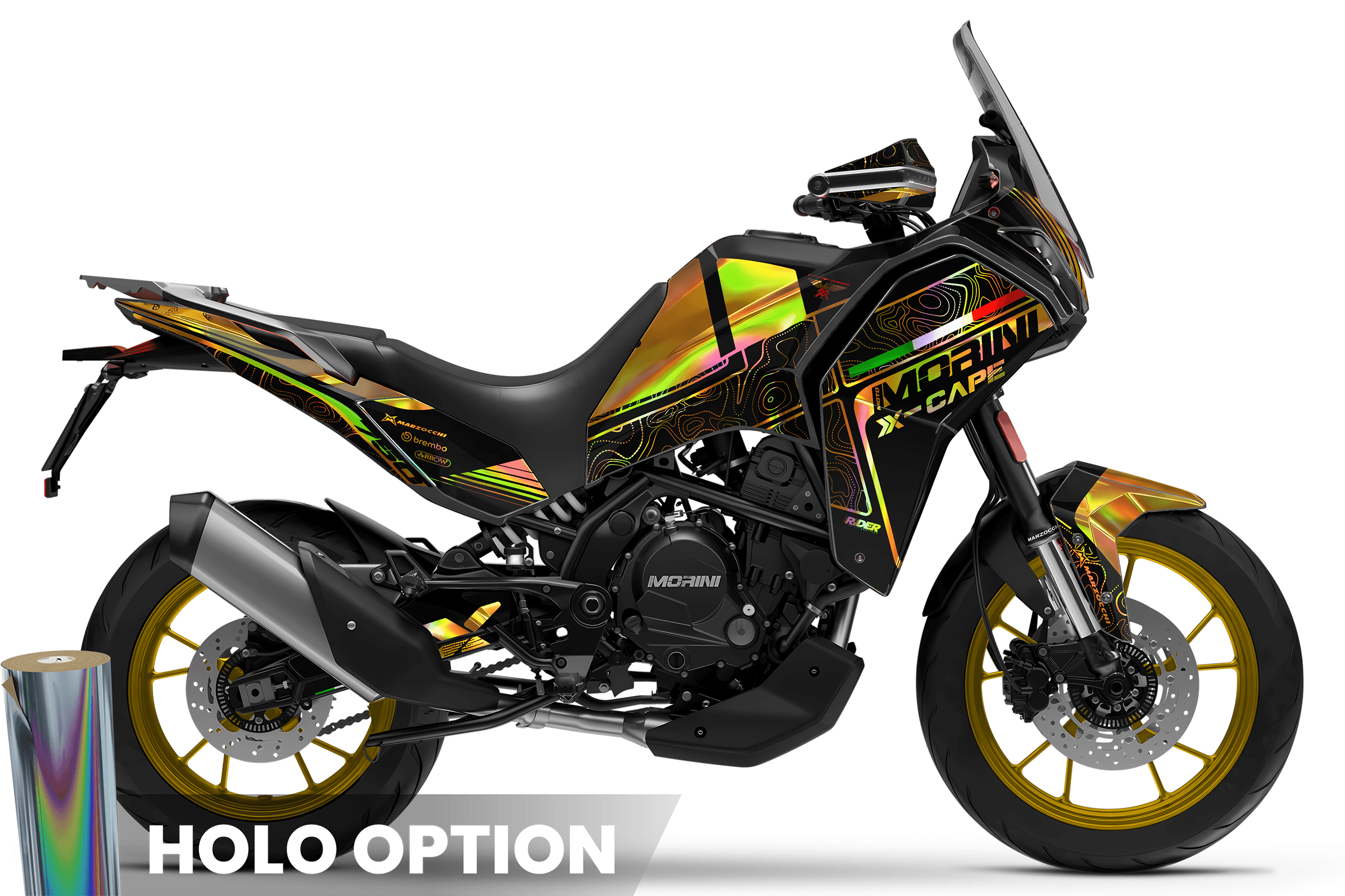 MOTO MORINI X-CAPE 700 Full Graphics Kit | Foresta