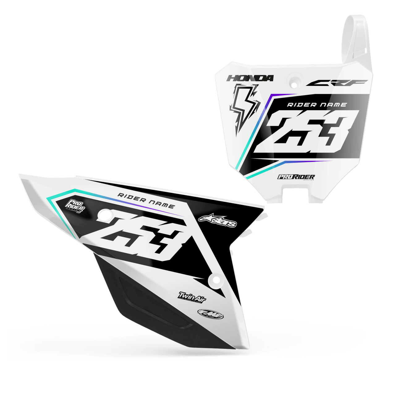 HONDA Custom Number Plates | LIGHT V1