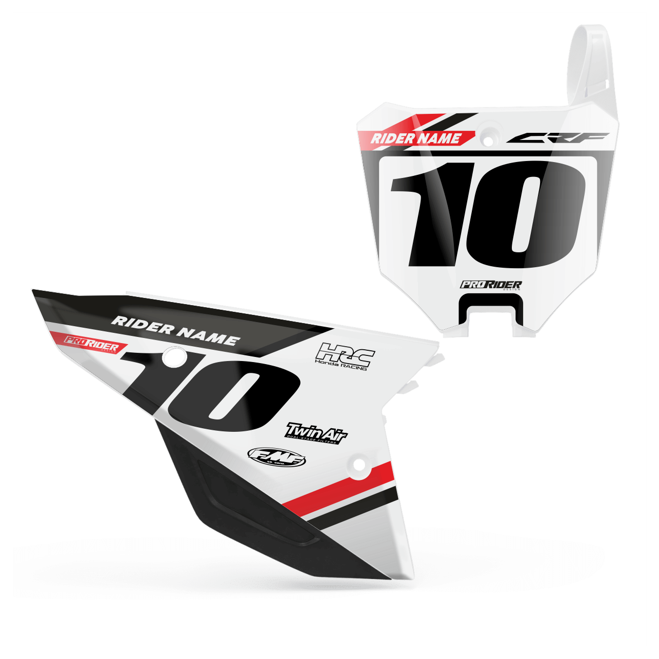 HONDA Custom Number Plates | RED INDO V1