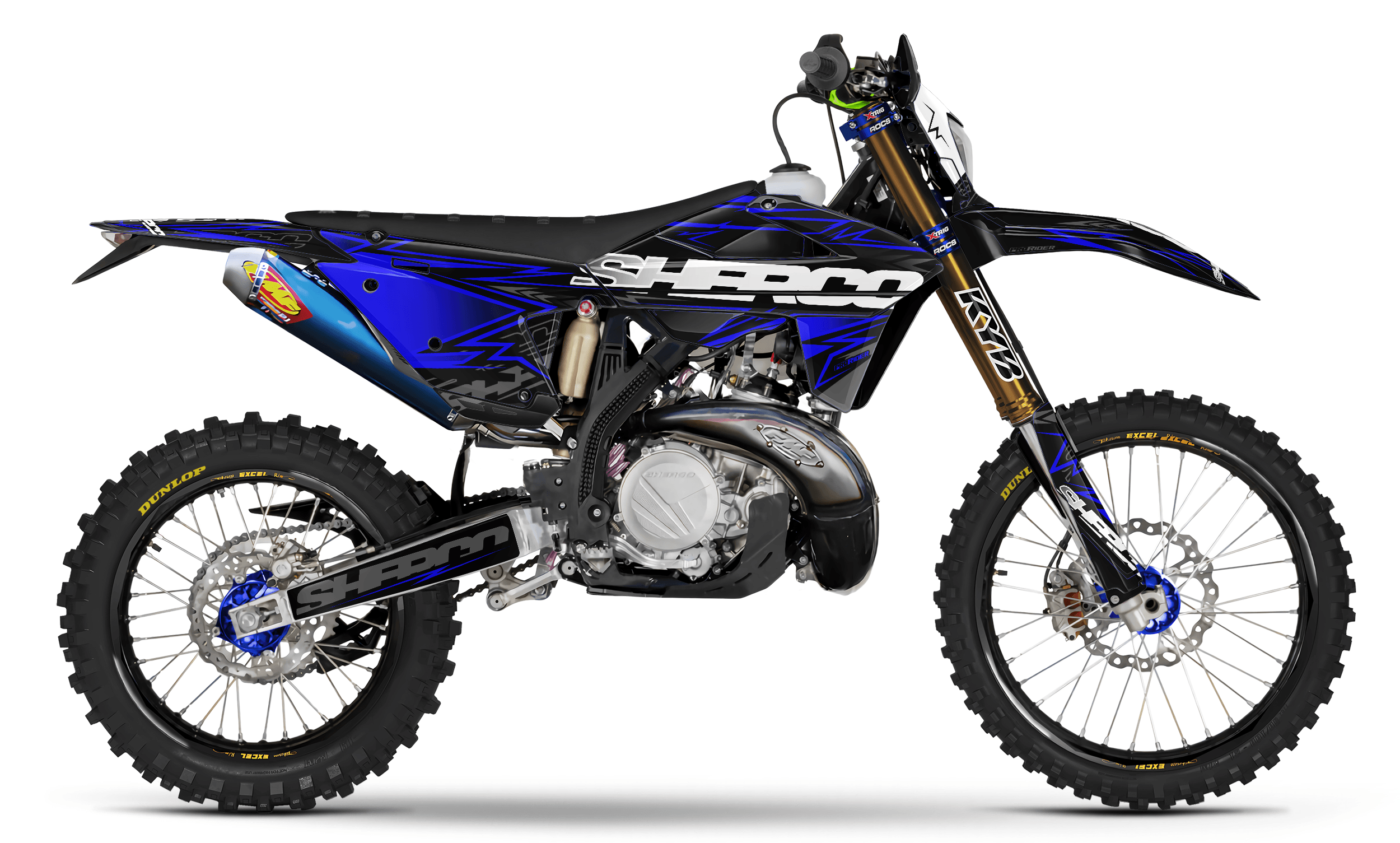 SHERCO Full Graphics Kit | Steel city