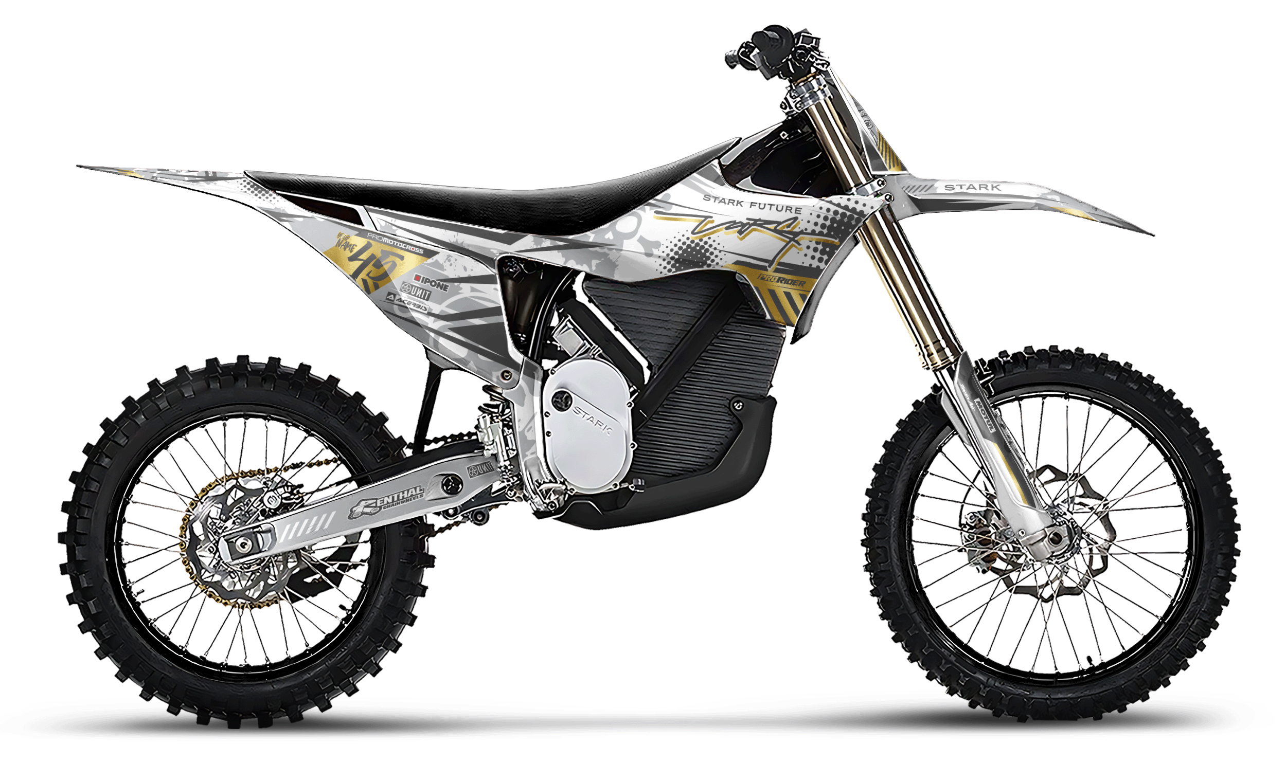 STARK FUTURE Full Graphics Kit | Wild Gold