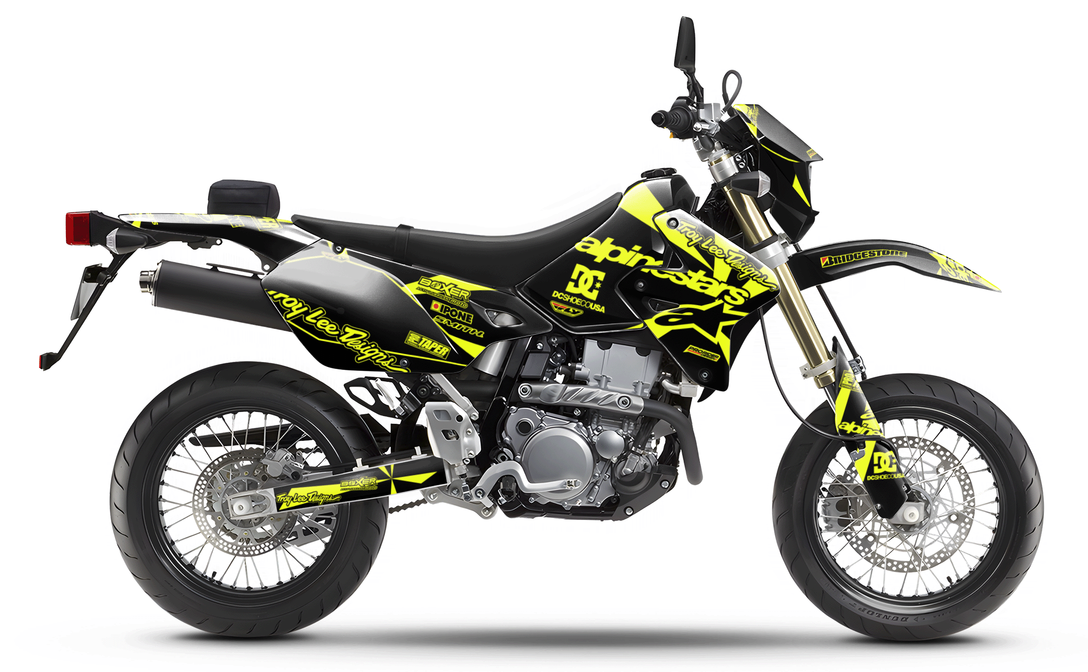 Suzuki 400 Drz - S / SM / 4S Full Graphics Kit | Sakana
