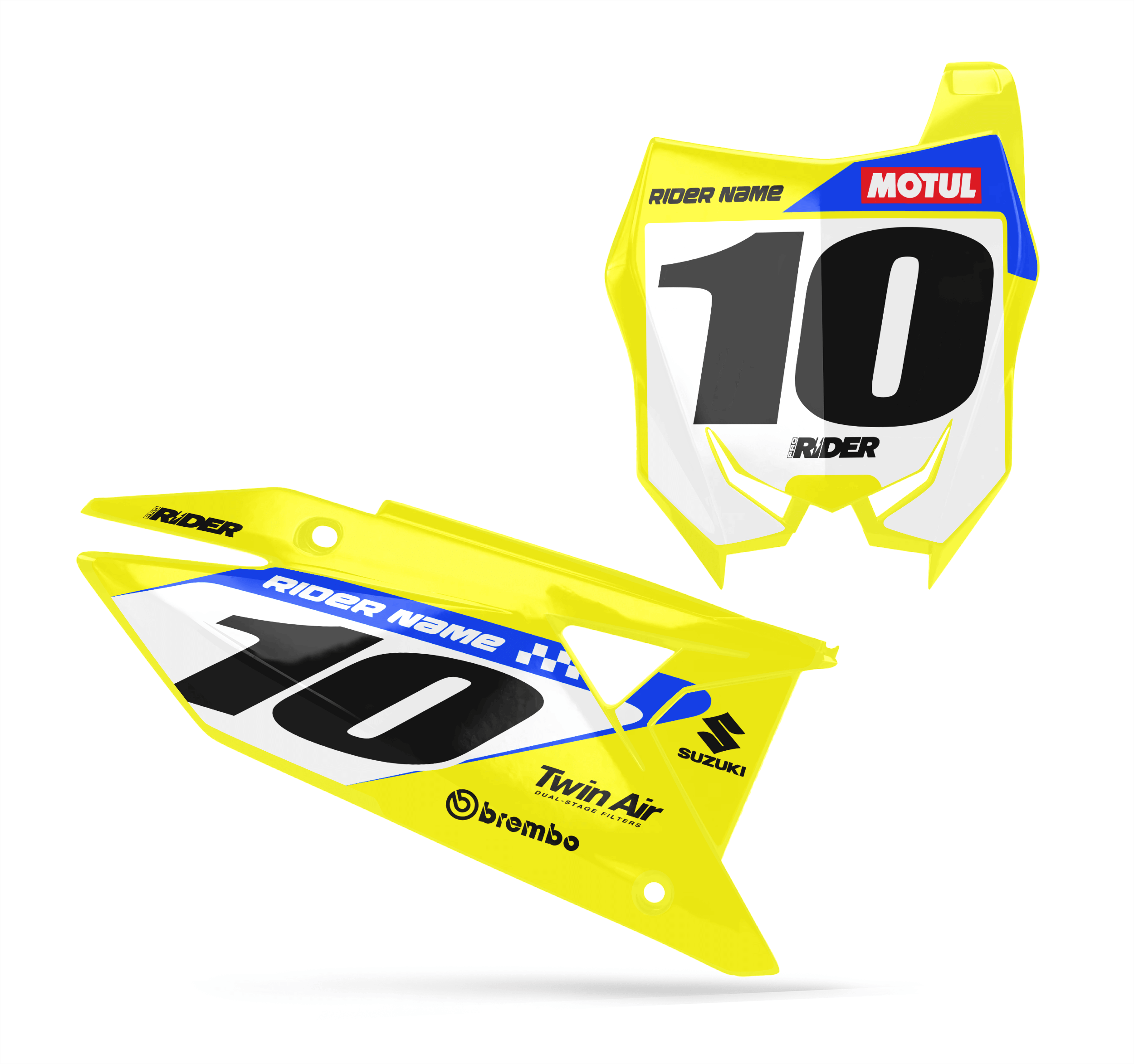 SUZUKI Custom Number Plates | Contact Yellow