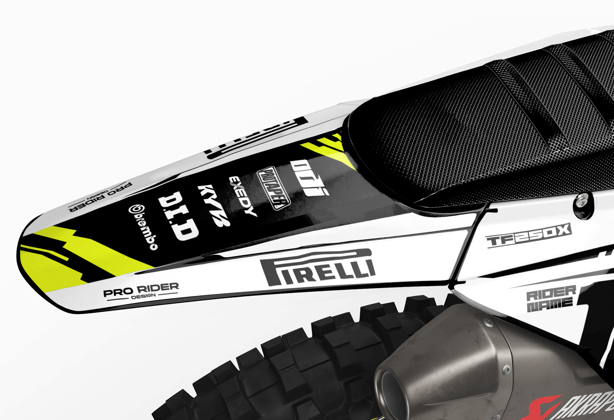 TRIUMPH Full Graphics Kit | Stock Replica