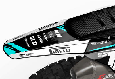 TRIUMPH Full Graphics Kit | Stock teal
