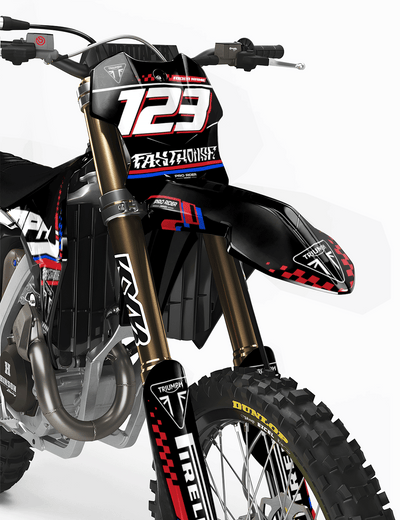 TRIUMPH Full Graphics Kit | Fasthouse Patriot