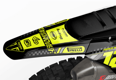 TRIUMPH Full Graphics Kit | Fasthouse neon