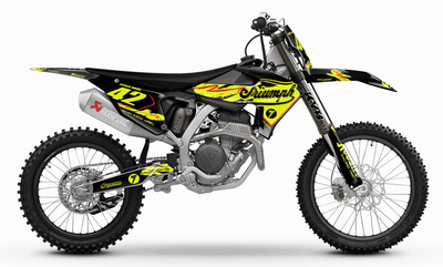 TRIUMPH Full Graphics Kit | Neon lines
