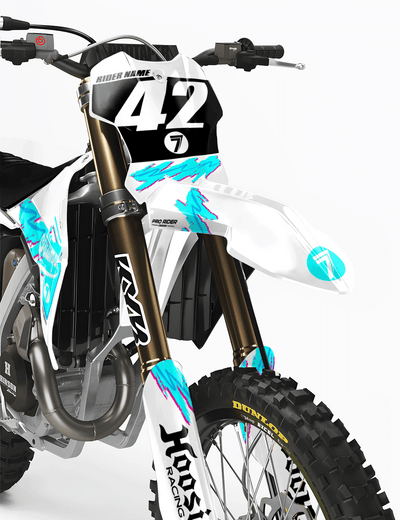 TRIUMPH Full Graphics Kit | Retro Teal