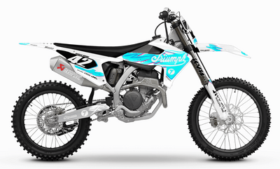 TRIUMPH Full Graphics Kit | Retro Teal