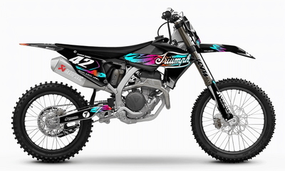 TRIUMPH Full Graphics Kit | Gradient lines