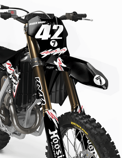 TRIUMPH Full Graphics Kit | Heritage Red lines