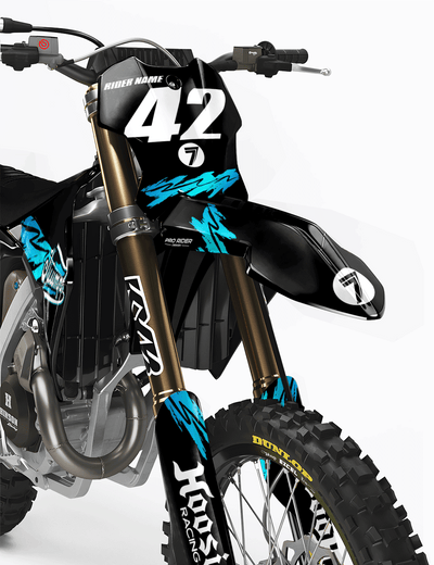 TRIUMPH Full Graphics Kit | Blue lines