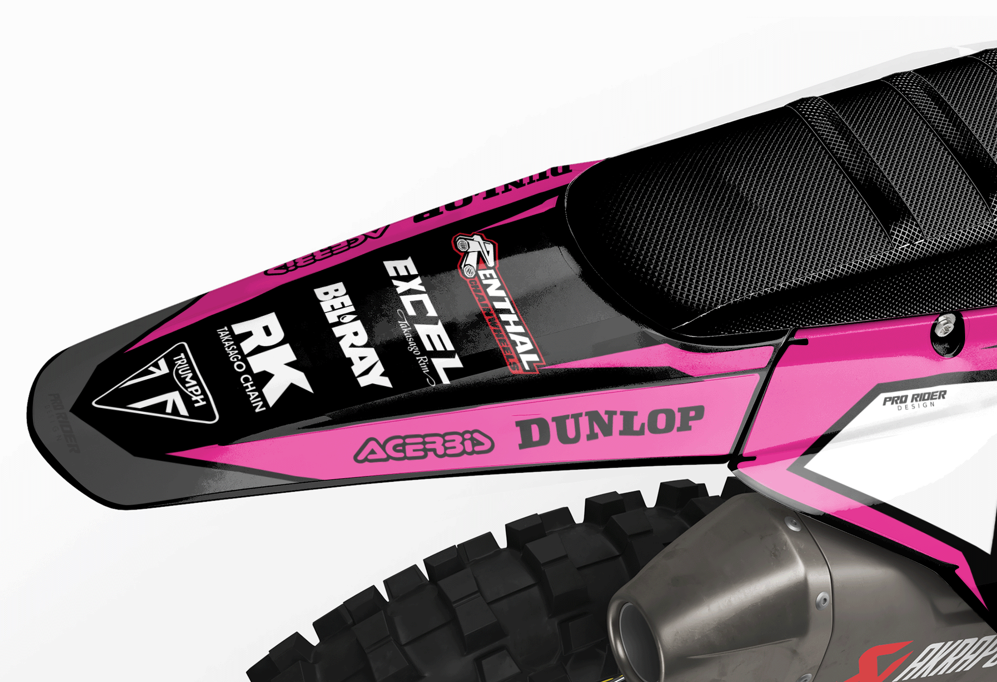 TRIUMPH Full Graphics Kit | Oxford pink