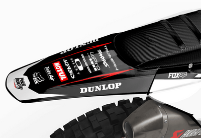 TRIUMPH Full Graphics Kit | Red lines