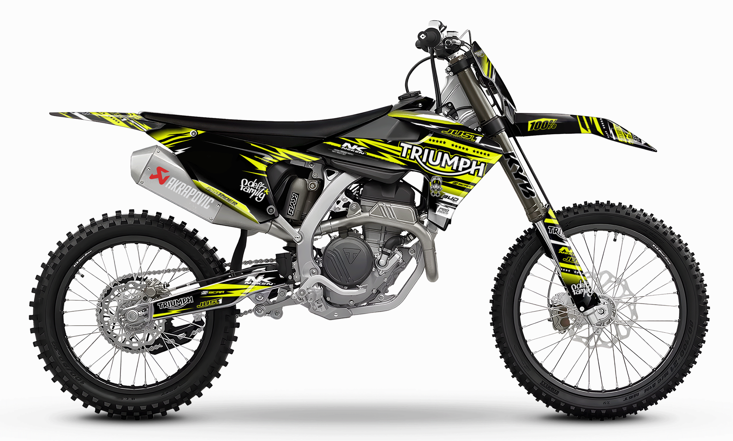 TRIUMPH Full Graphics Kit | Just1