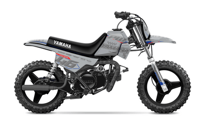 Yamaha Pw-Ttr Full Graphics Kit | Grey flag