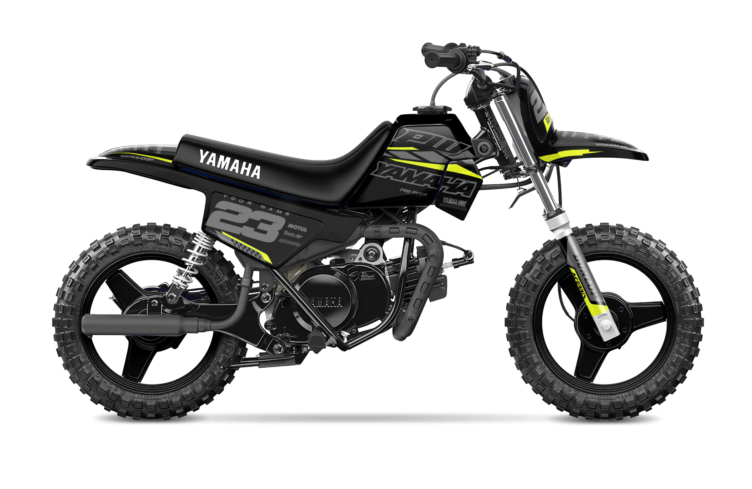 Yamaha Pw-Ttr Full Graphics Kit | Speed Blocks - NEON