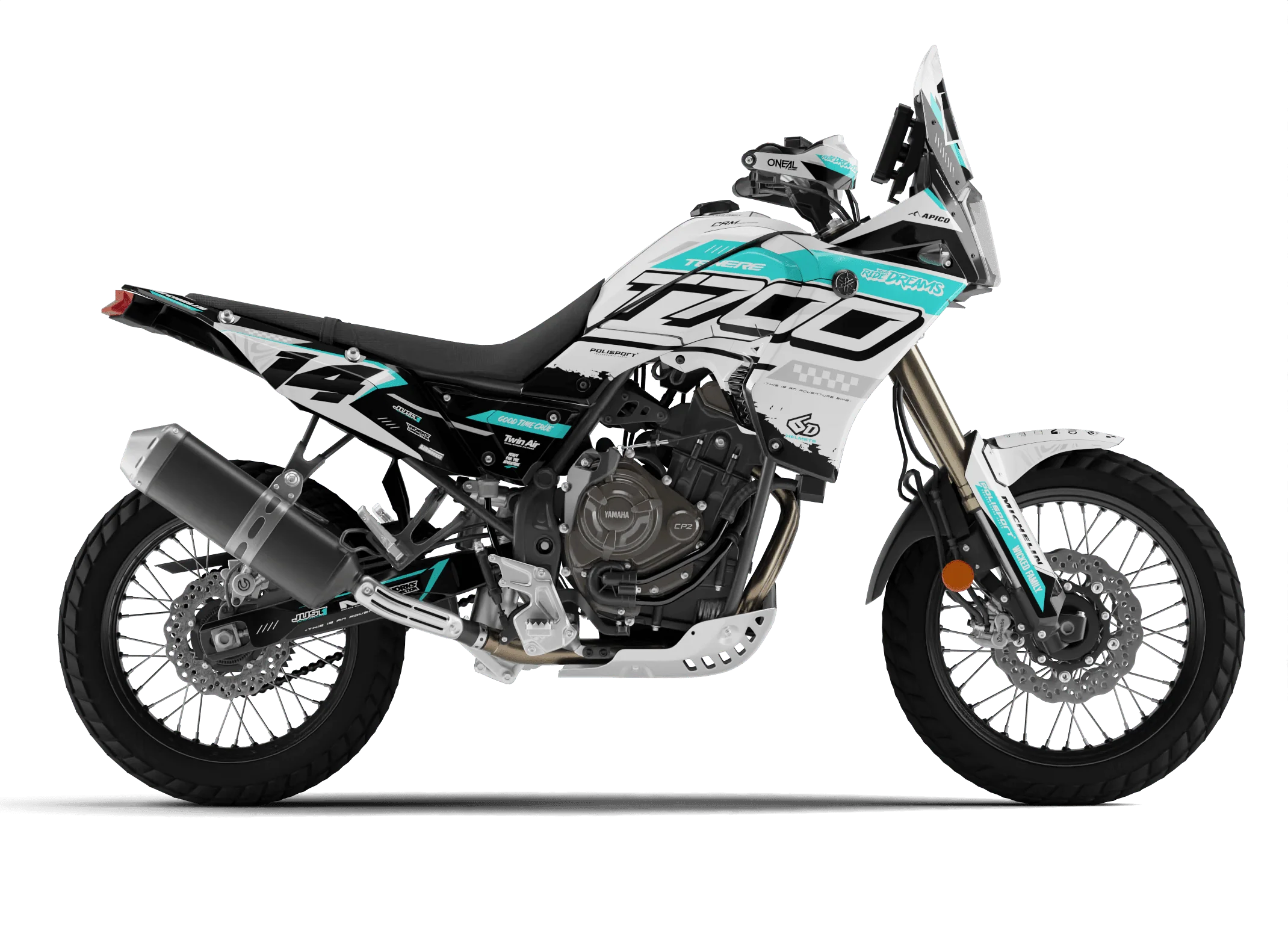 Yamaha Tenere 700 Full Graphics Kit | Vokel