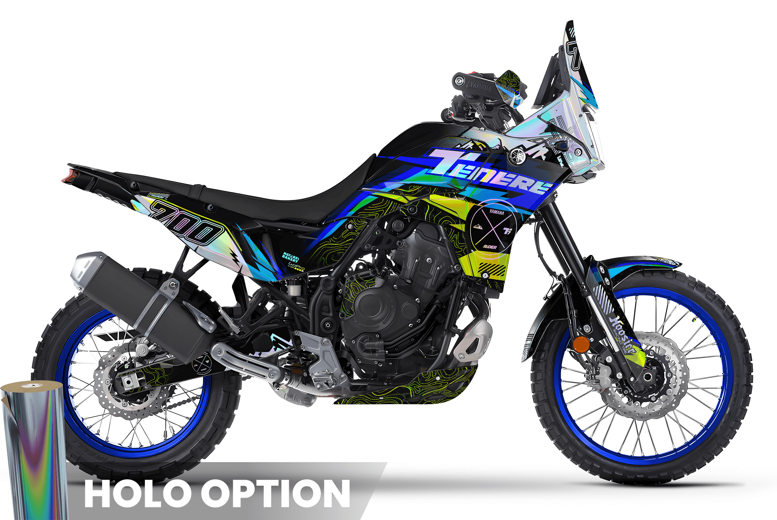Yamaha Tenere 700 Full Graphics Kit | Vagax
