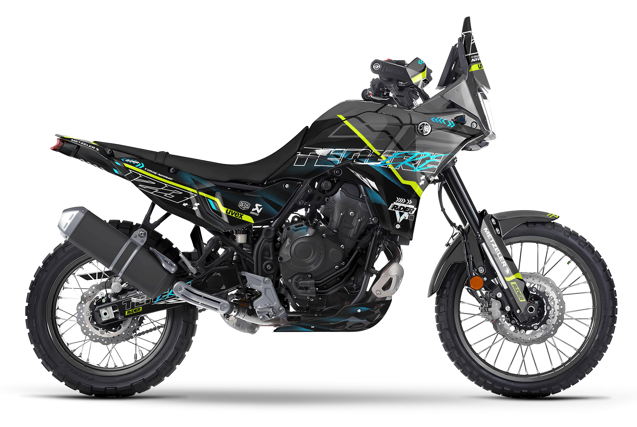 Yamaha Tenere 700 Full Graphics Kit | Valkan
