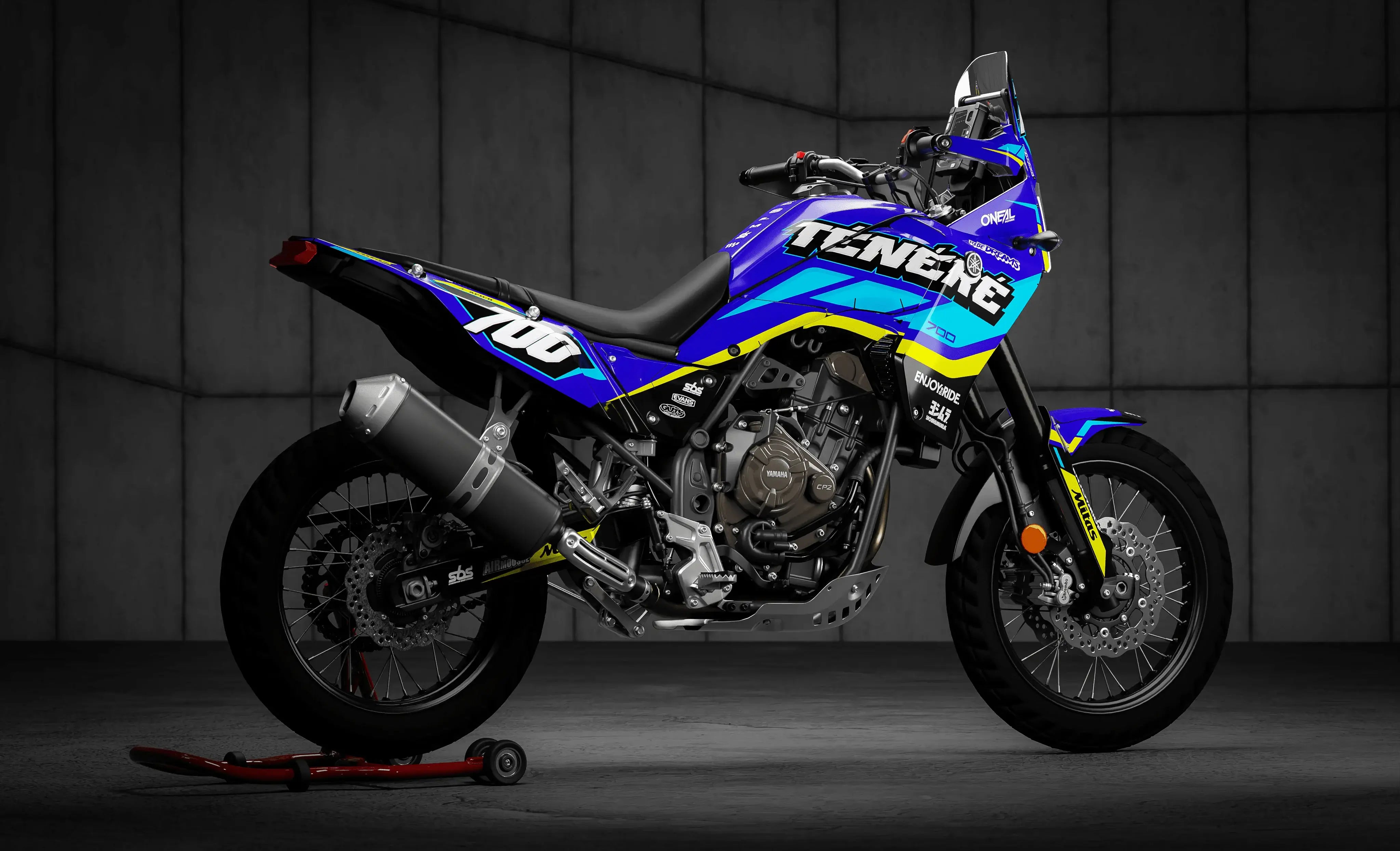 YAMAHA TENERE 700 Full Graphics Kit | Baja Racing