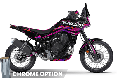 YAMAHA TENERE 700 Full Graphics Kit | Pink Dreams